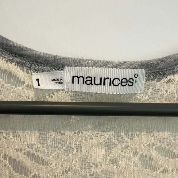 Maurices Embellished Lace Back Tank - Picture 7 of 7